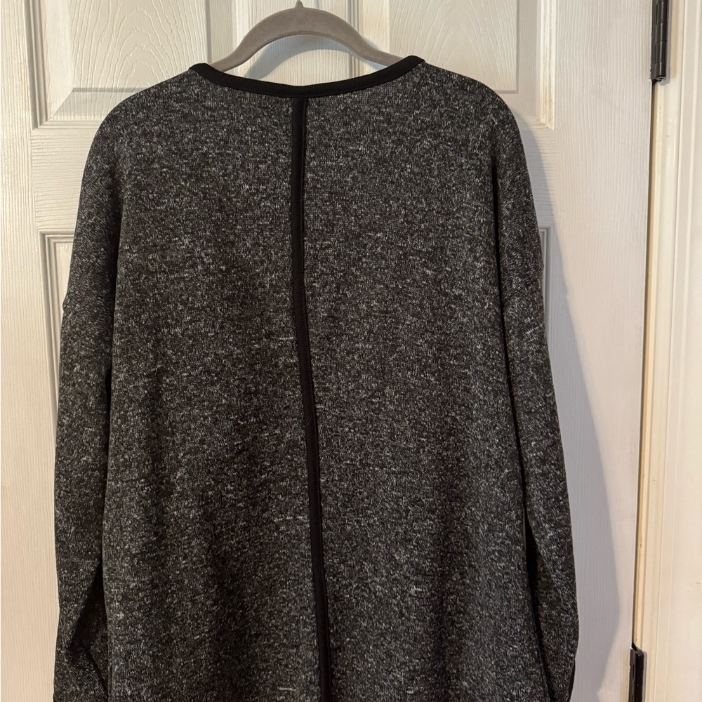 Banana Republic Charcoal Open Front Cardigan - Picture 3 of 3